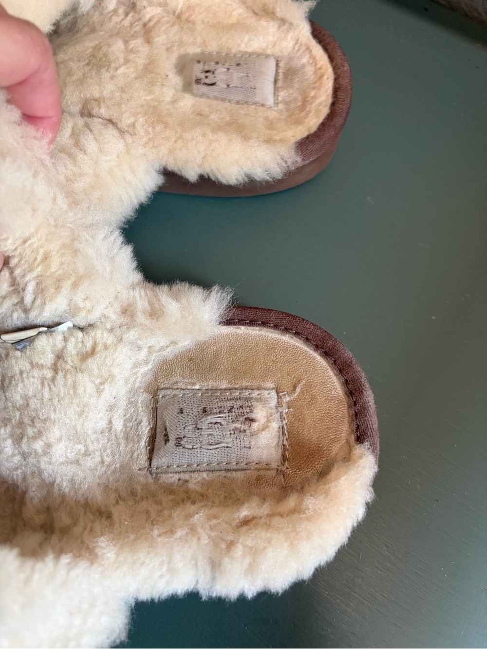 UGG scuffette slide slippers crochet tweed - Picture 4 of 9